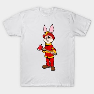 Fireman Bunny T-Shirt